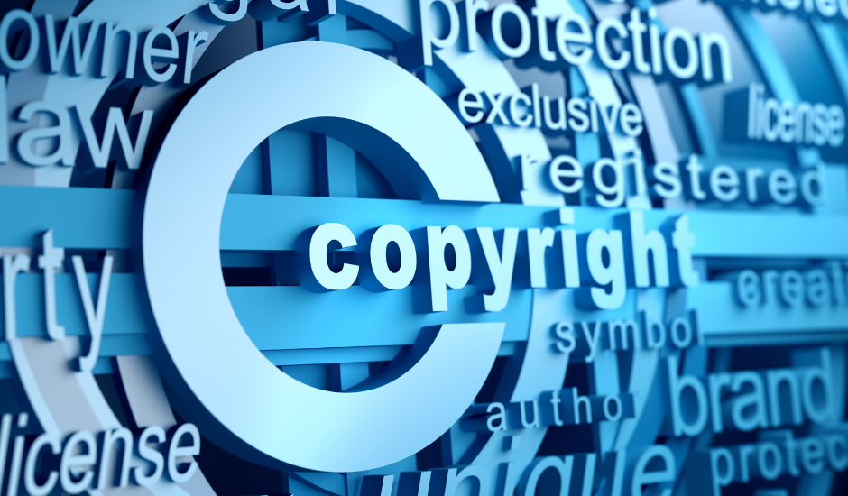 Copyright / trademark on photos