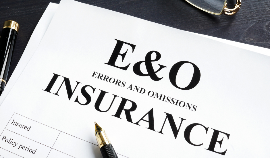 Errors & Omissions E & O insurance