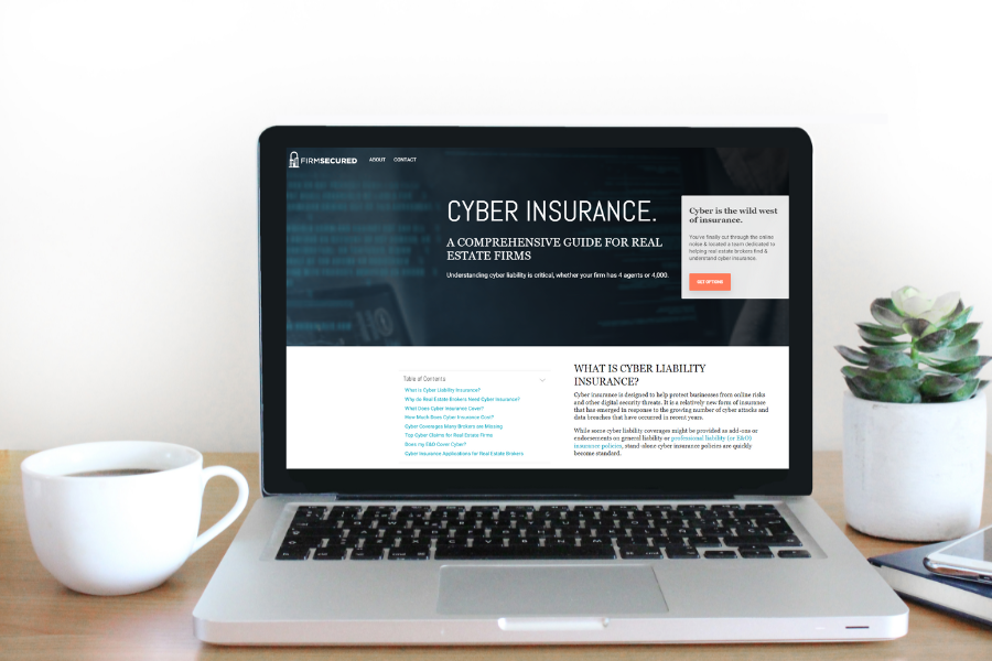 Cyber Insurance Comprehensive Guide for Real Estate Firms